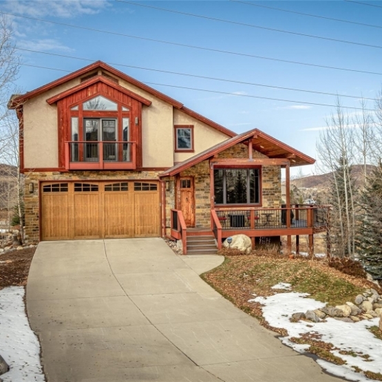 Townhome With Expansive Views - Overlooking Rita Valentine Park and The Steamboat Ski Area
