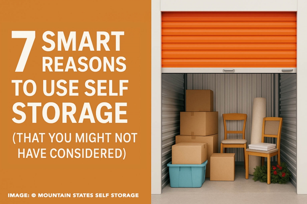 7 Smart Reasons to Use Self Storage (That You Might Not Have Considered)