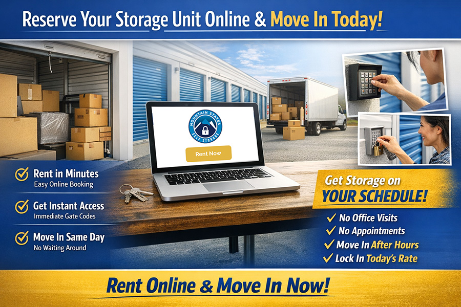 5 Why You Should Reserve Your Storage Unit Online & Move In Today